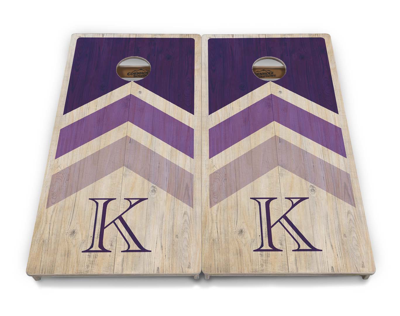 Regulation Wedding Cornhole Set - Wedding Arrows 2'x4' Regulation Cornhole Set - 3/4" Baltic Birch +UV Direct Print +UV Clear Coat