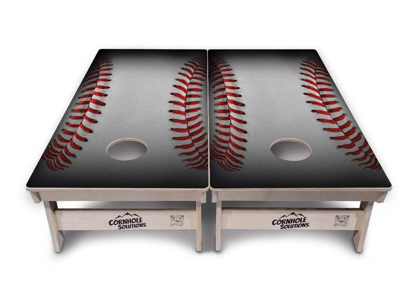 Regulation Cornhole Boards - Baseball Theme Design Options - 2'x4' Regulation Cornhole Set - 3/4″ Baltic Birch + UV Direct Print + UV Clear Coat