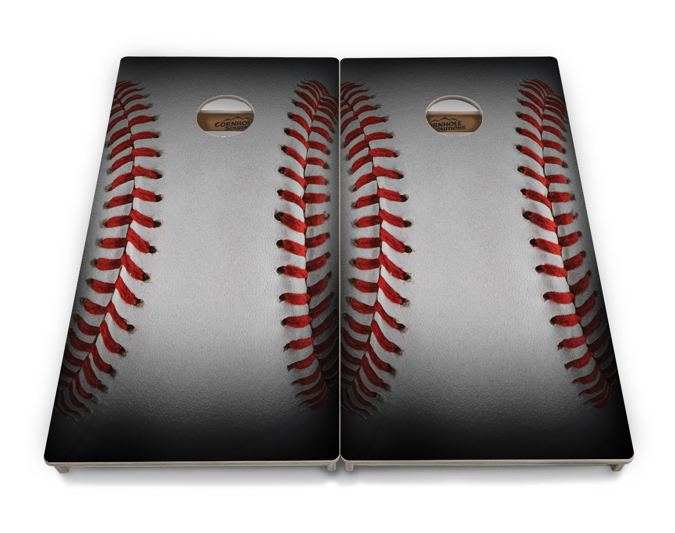 Regulation Cornhole Boards - Baseball Theme Design Options - 2'x4' Regulation Cornhole Set - 3/4″ Baltic Birch + UV Direct Print + UV Clear Coat